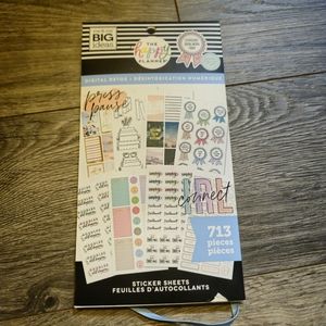 The Happy Planner "Digital Detox" sticker book